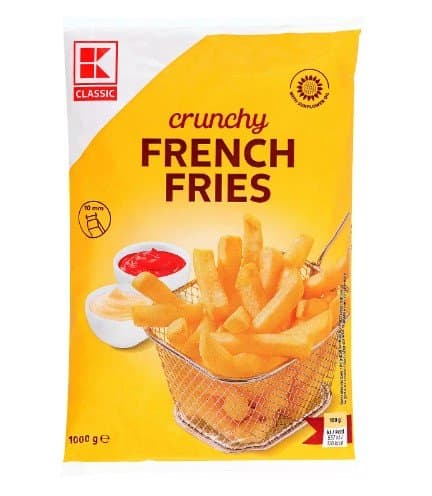 Pommes frites rezani krumpirići 2,5 kg Classic Akcija u trgovini Kaufland