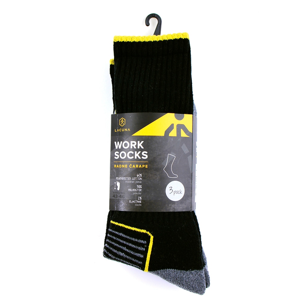 Radne čarape Bali 3 para u paketu Lacuna - Akcija u trgovini KTC