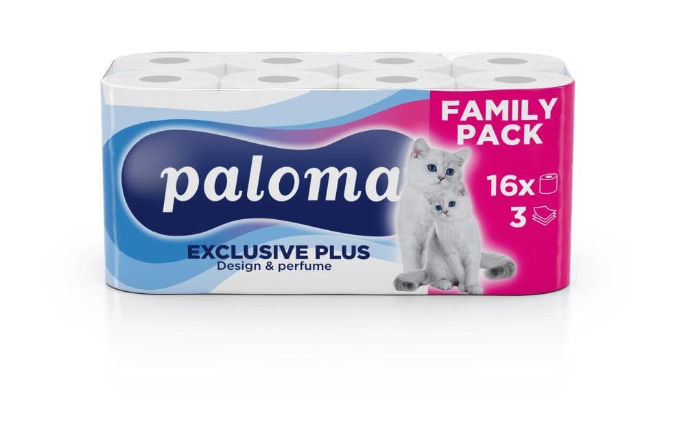 Paloma toaletni papir 16 rola Akcija u trgovini Konzum