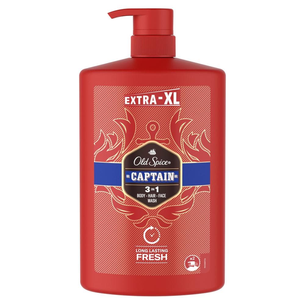 Old Spice Gel za tuširanje i šampon 3u1 Whitewater 1 L Akcija u trgovini Kaufland