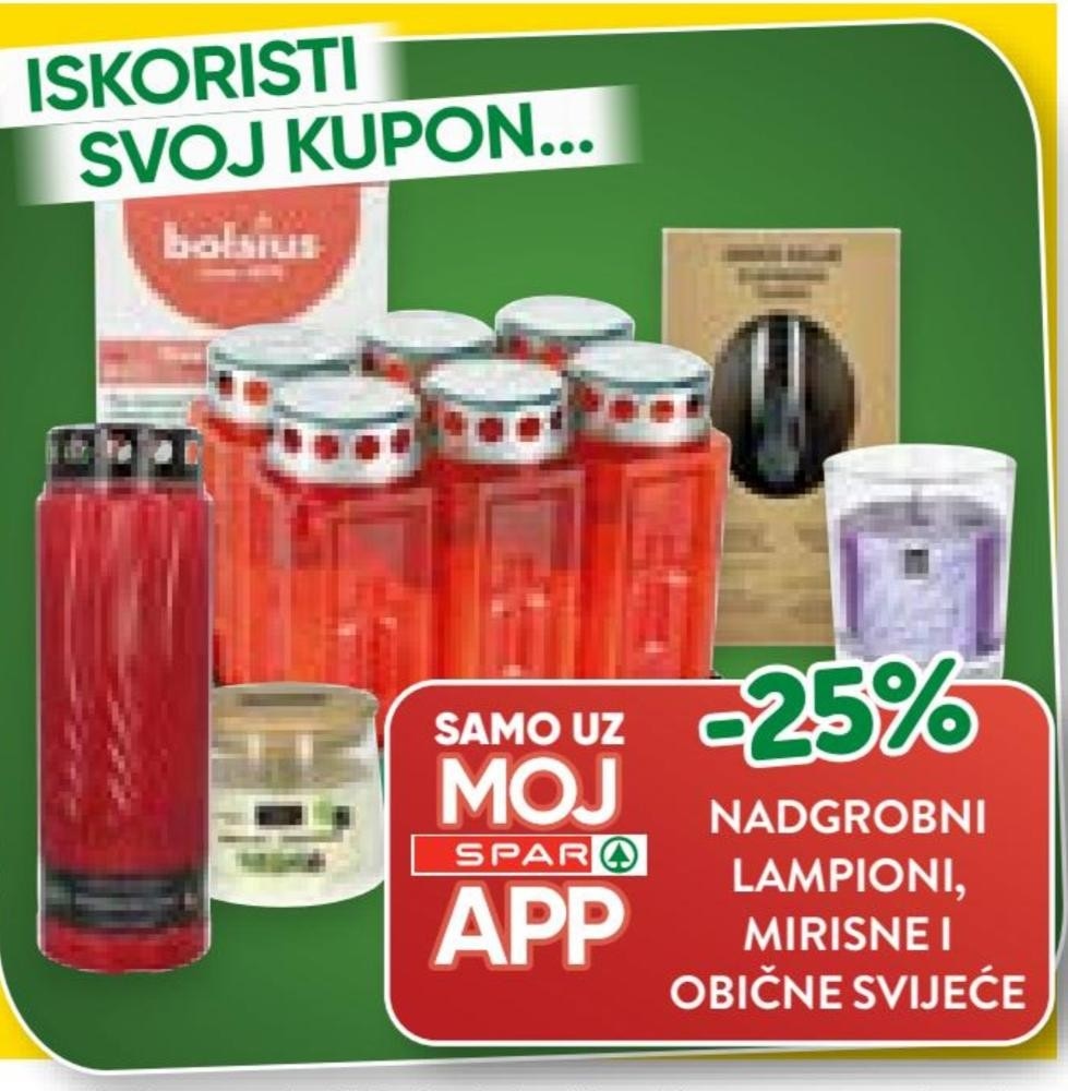 Nadgrobni lampion suze S Budget Akcija u trgovini Spar