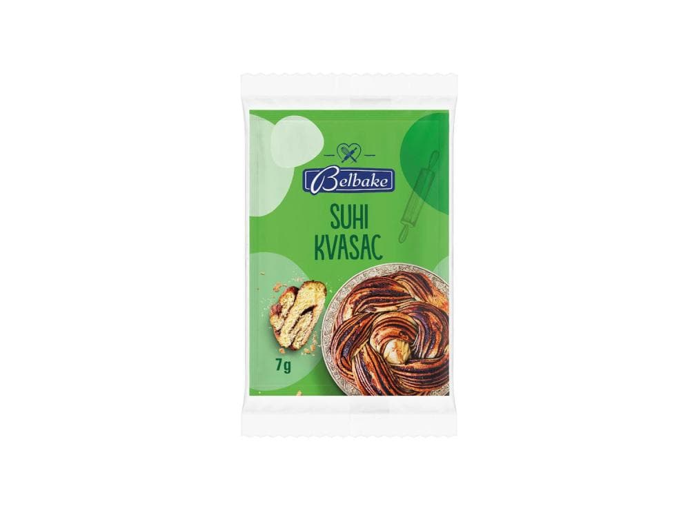 Suhi kvasac 6 x 7 g Belbake Akcija u trgovini Lidl