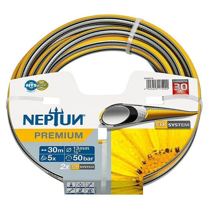 Vrtno crijevo 'Premium NTS' d 30 m x Ø 13 mm (1/2") NEPTUN - Akcija u trgovini Bauhaus