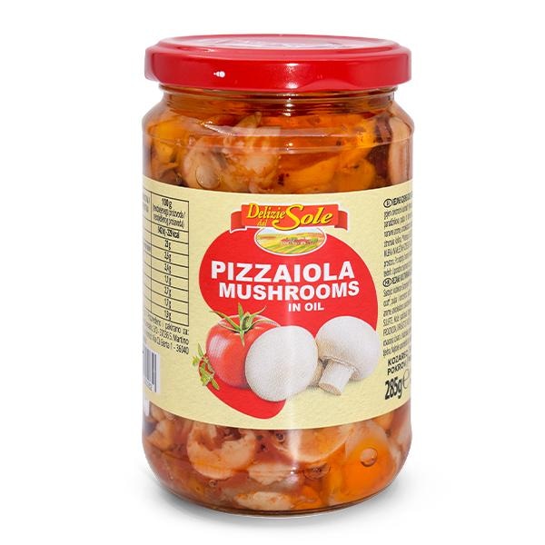 Gljive u suncokretovom ulju 285 g Delici Sole - Akcija u trgovini Eurospin