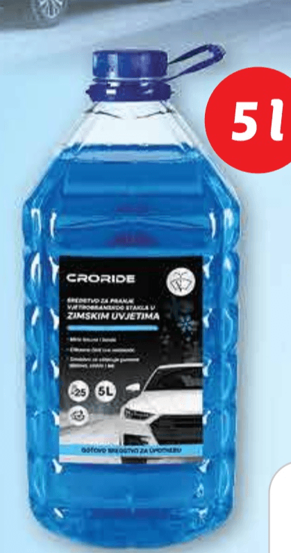 Croride zimski stakloper 5 l Akcija u trgovini Plodine