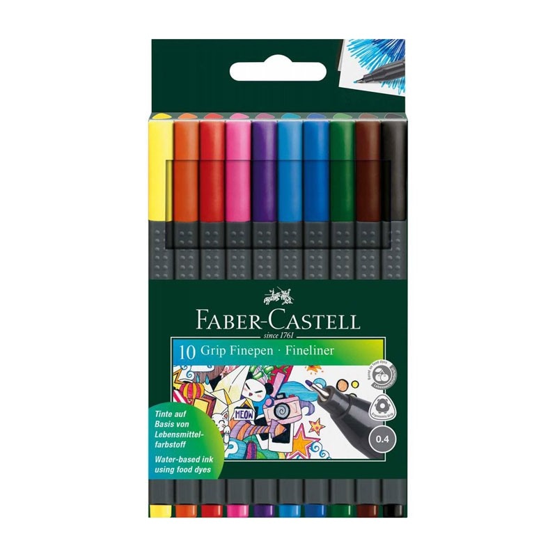 Faber-Castell fineliner 10 komada Akcija u trgovini Mueller