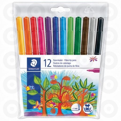 Flomaster školski 12 boja STAEDTLER - Akcija u trgovini KTC