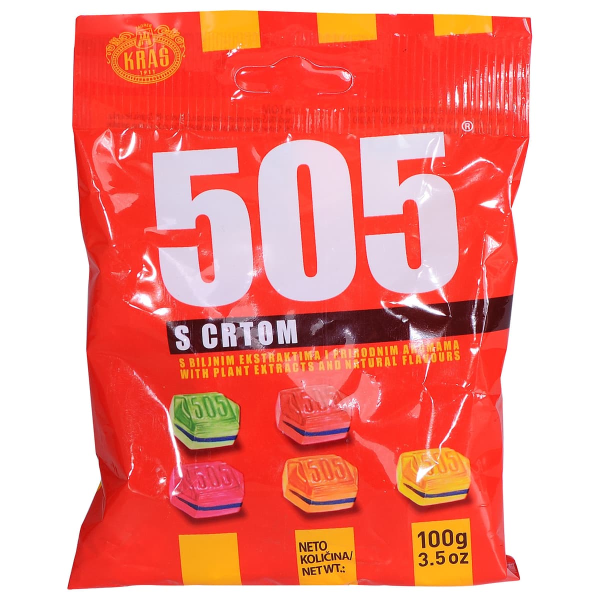 KRAŠ 505 s crtom 100g Akcija u trgovini Pivac