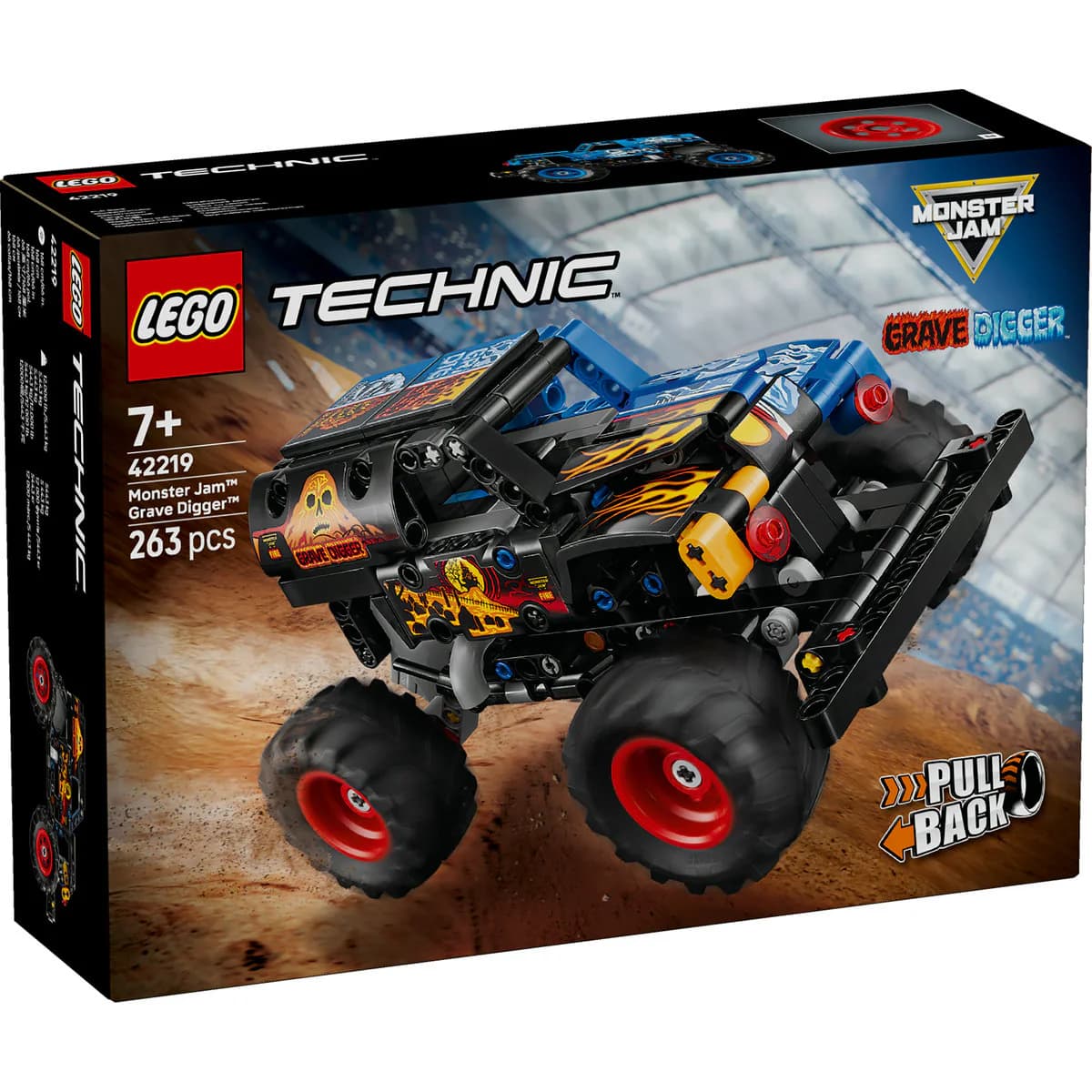 LEGO Monster Jam Grave Digger Vatra i Led Akcija u trgovini Mueller