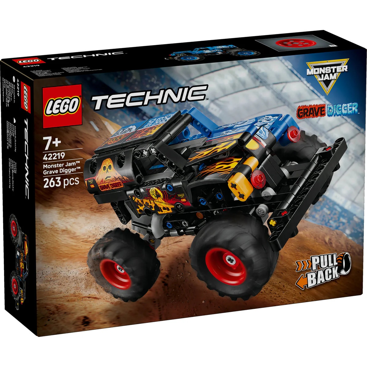 LEGO Monster Jam Grave Digger Vatra i Led - Akcija u trgovini Mueller