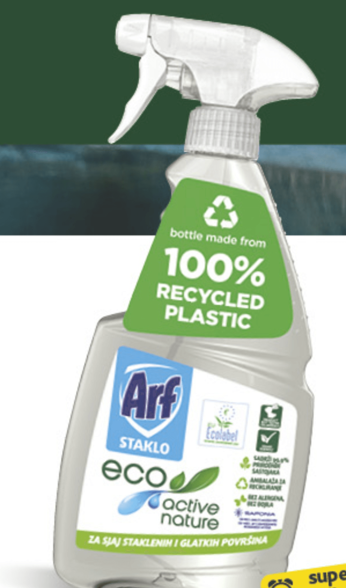 Arf Sredstvo za čišćenje stakla 650ml - Akcija u trgovini Konzum