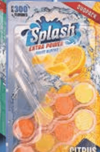 Splash osvježivač za WC školjku 2 x 45 g Akcija u trgovini KTC