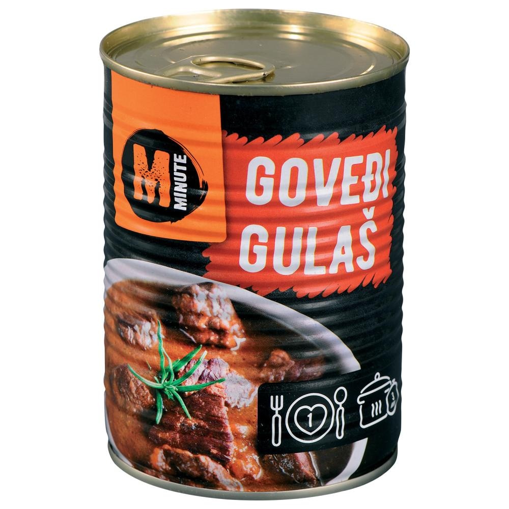 Minute Goveđi Gulaš 400g - Akcija u trgovini Konzum