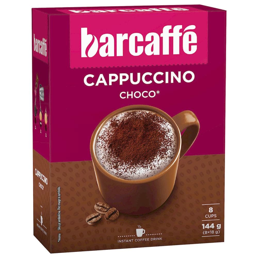 Barcaffe Instant cappuccino 144 g Akcija u trgovini Tommy