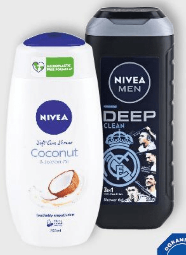 Nivea Gel za tuširanje 250 ml - Akcija u trgovini Kaufland