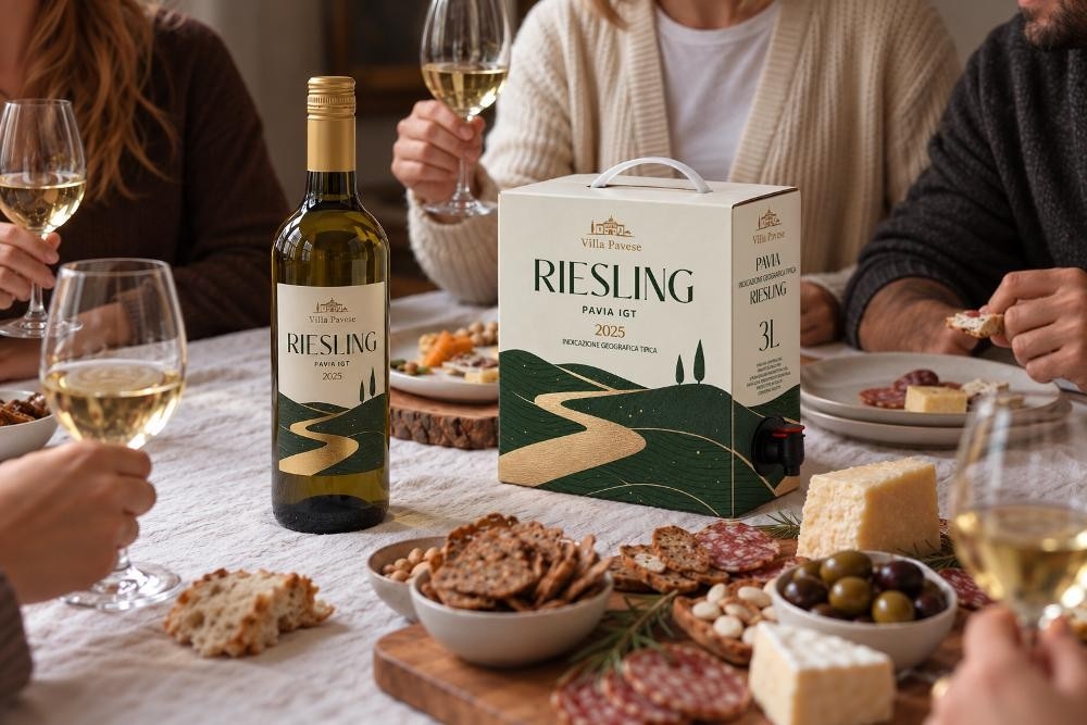 Villa Pavese vino Riesling bijelo 3l Akcija u trgovini Konzum