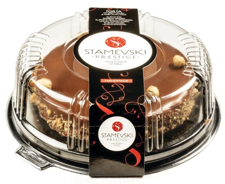 Stamevski torta Jaffa, nougat 500g Akcija u trgovini Konzum