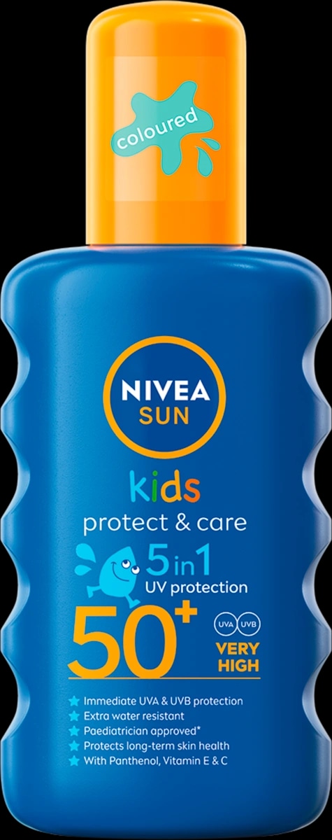 Nivea Sun kids protect & care sprej u boji ZF 50+ 200 ml Akcija u trgovini Dm