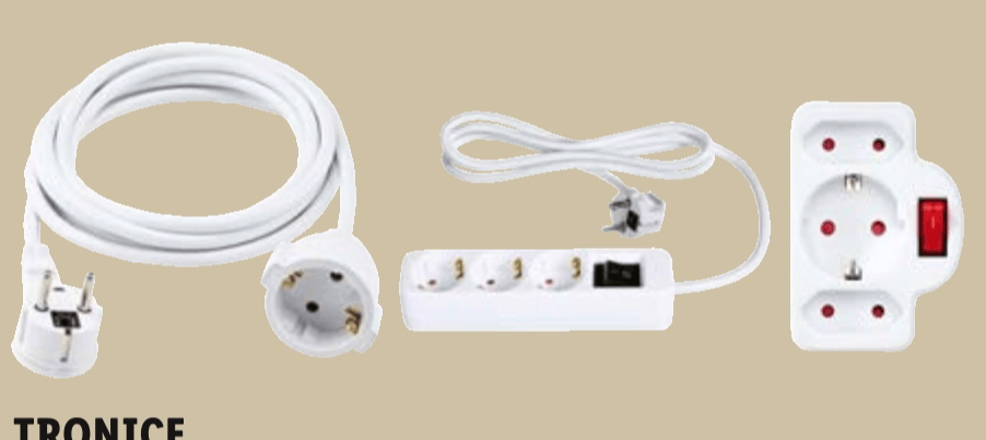 TRONICE Produžni kabel Komad - Akcija u trgovini Lidl