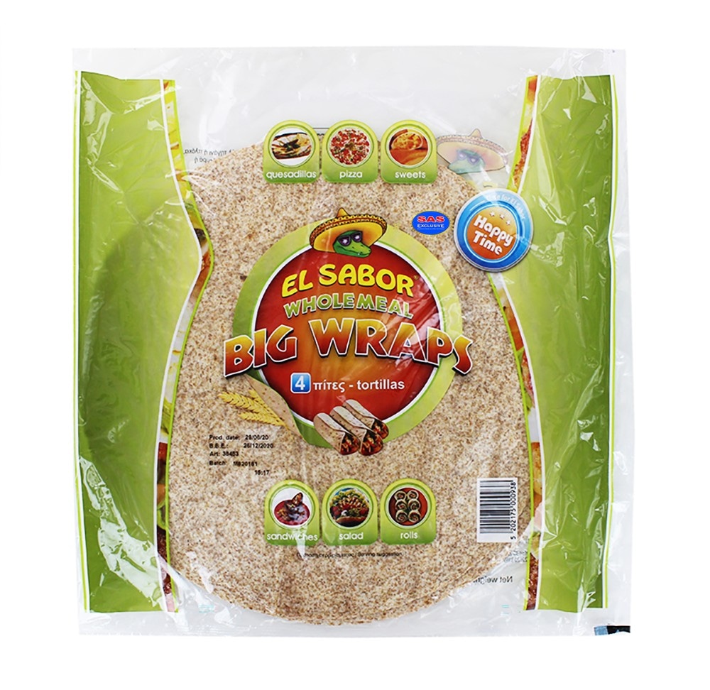 Tortilla El Sabor 245 g Akcija u trgovini Boso