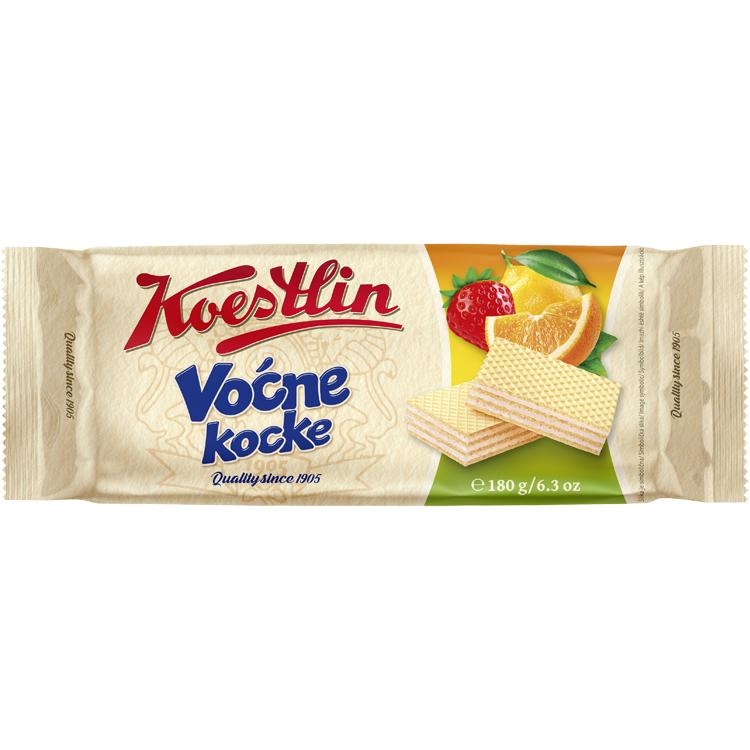Koestlin Voćne kocke napolitanke 180 g Akcija u trgovini Bakmaz