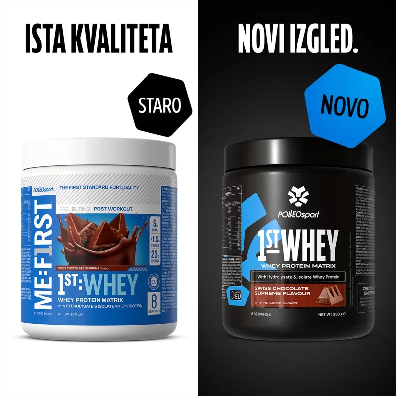 Polleo Sport 1st Whey proteinski prašak 250g - Akcija u trgovini Konzum