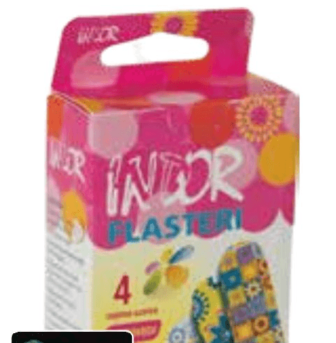 Flaster Indor cvjetni uzorak 20 kom/pak - Akcija u trgovini KTC