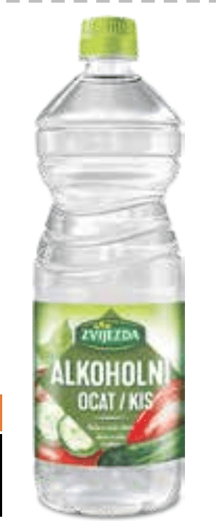 Zvijezda alkoholni ocat 1 L Akcija u trgovini KTC