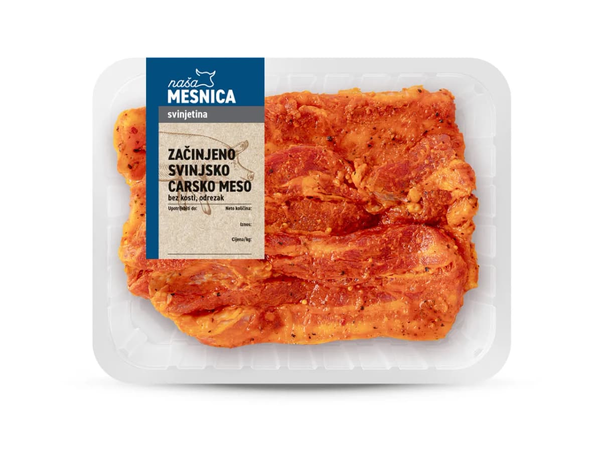 Mesnica Svježe svinjsko carsko meso cca 600 g Akcija u trgovini Lidl