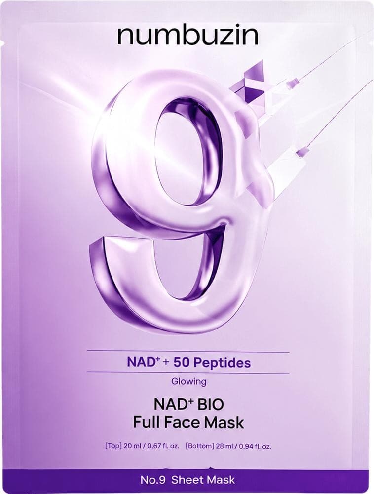 Numbuzin maska za lice No. 9 NAD+ Bio Full Face Mask 1 kom. Akcija u trgovini Dm