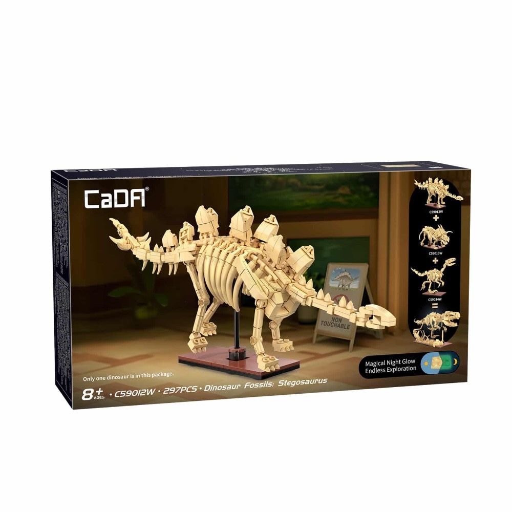 Kocke za slaganje CaDa Fosil dinosaura: Stegosaurus C59012W Akcija u trgovini Vacom