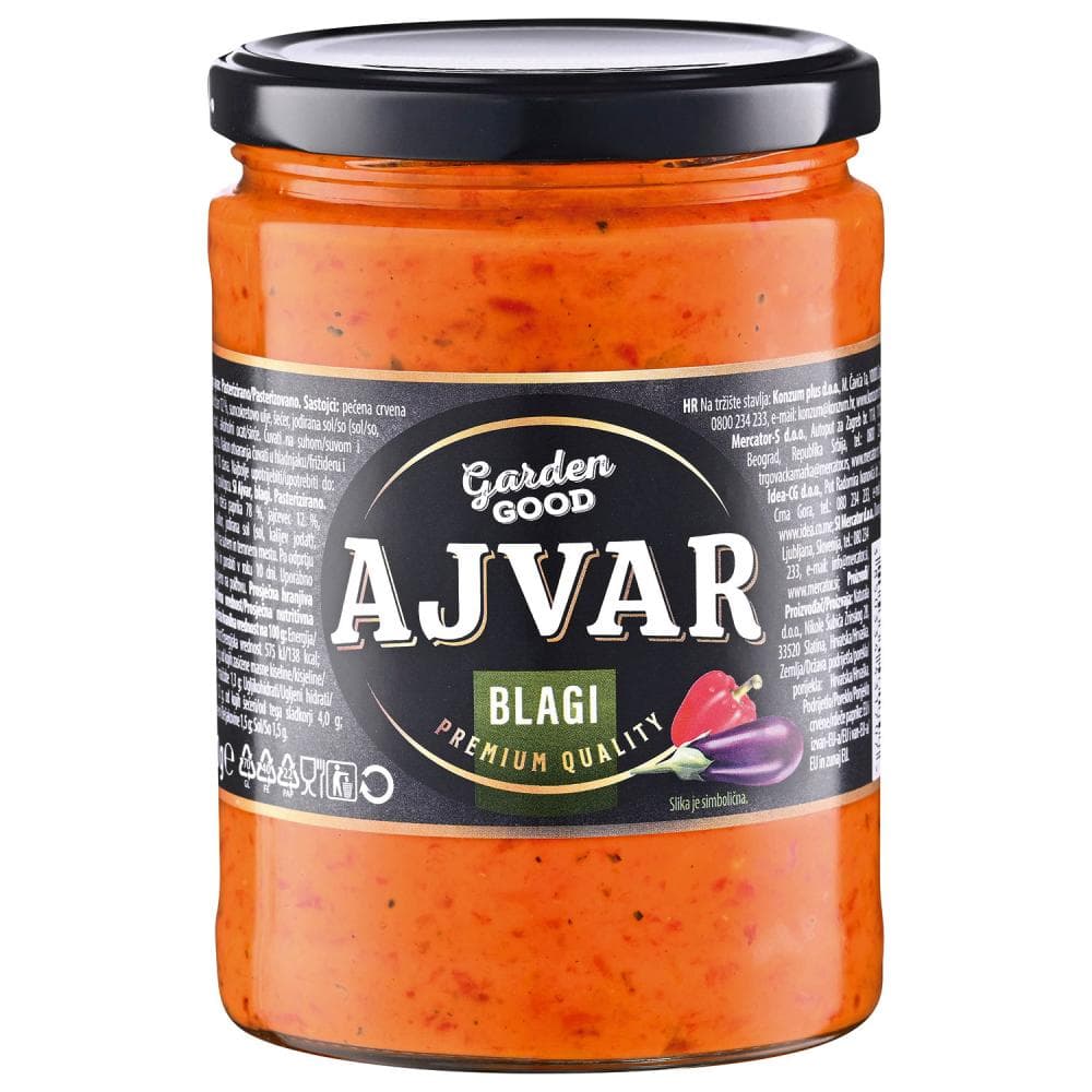 Garden Good Premium Ajvar 550g Akcija u trgovini Konzum