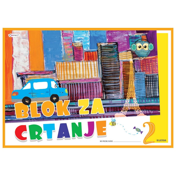 Connect crtaći blok B-V-10 Akcija u trgovini Interspar