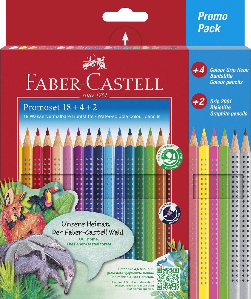 Color Grip 18 kom FABER-CASTELL Akcija u trgovini Mueller