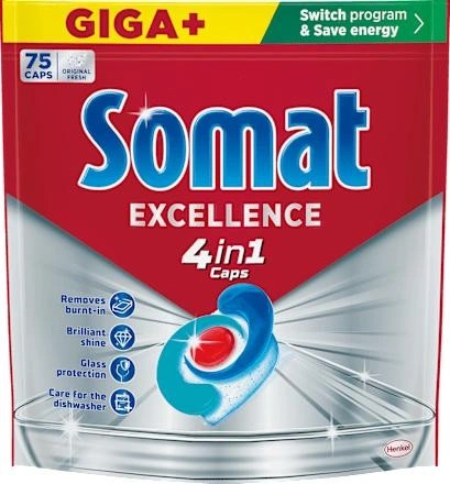 Somat Deterdžent za strojno pranje posuđa 150 kom Akcija u trgovini Tommy