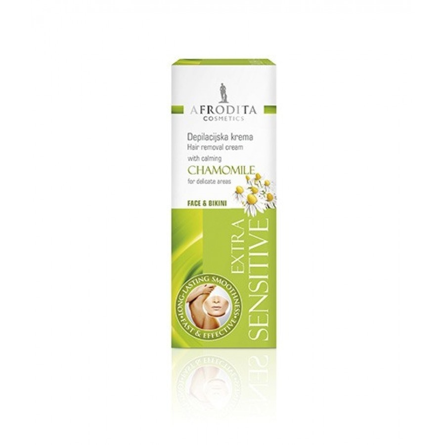 Afrodita Depilacijska krema Extra Sensitive Chamomile AFRODITA COSMETICS - Akcija u trgovini Kaufland