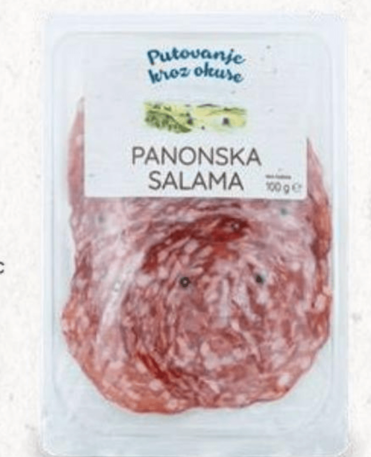 Panonska salama 100 g Akcija u trgovini Eurospin