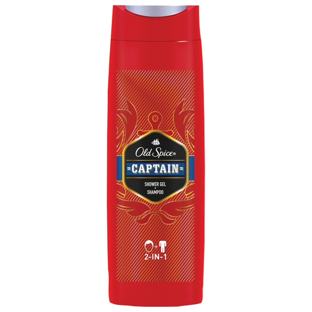 Old Spice Shampoo and shower gel whitewater/captain 400 ml Akcija u trgovini Pivac