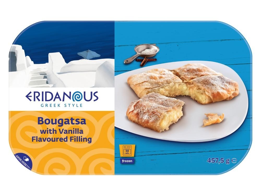 Eridanous Bougatsa punjena s kremom 450 g Akcija u trgovini Lidl