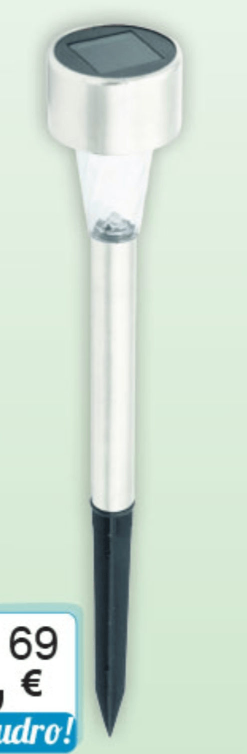 Solarna ubodna LED svjetiljka - Akcija u trgovini KTC