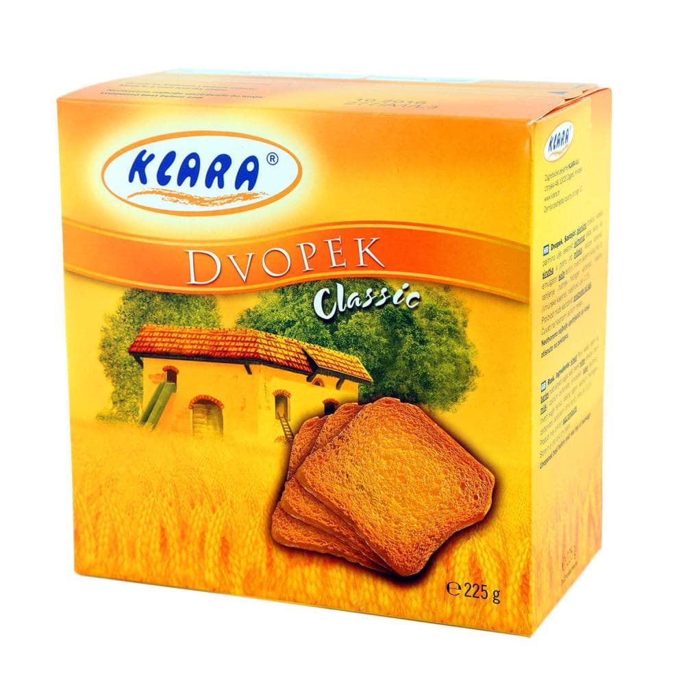 Klara dvopek iz cijelog zrna 225 g Akcija u trgovini Trgovina Krk
