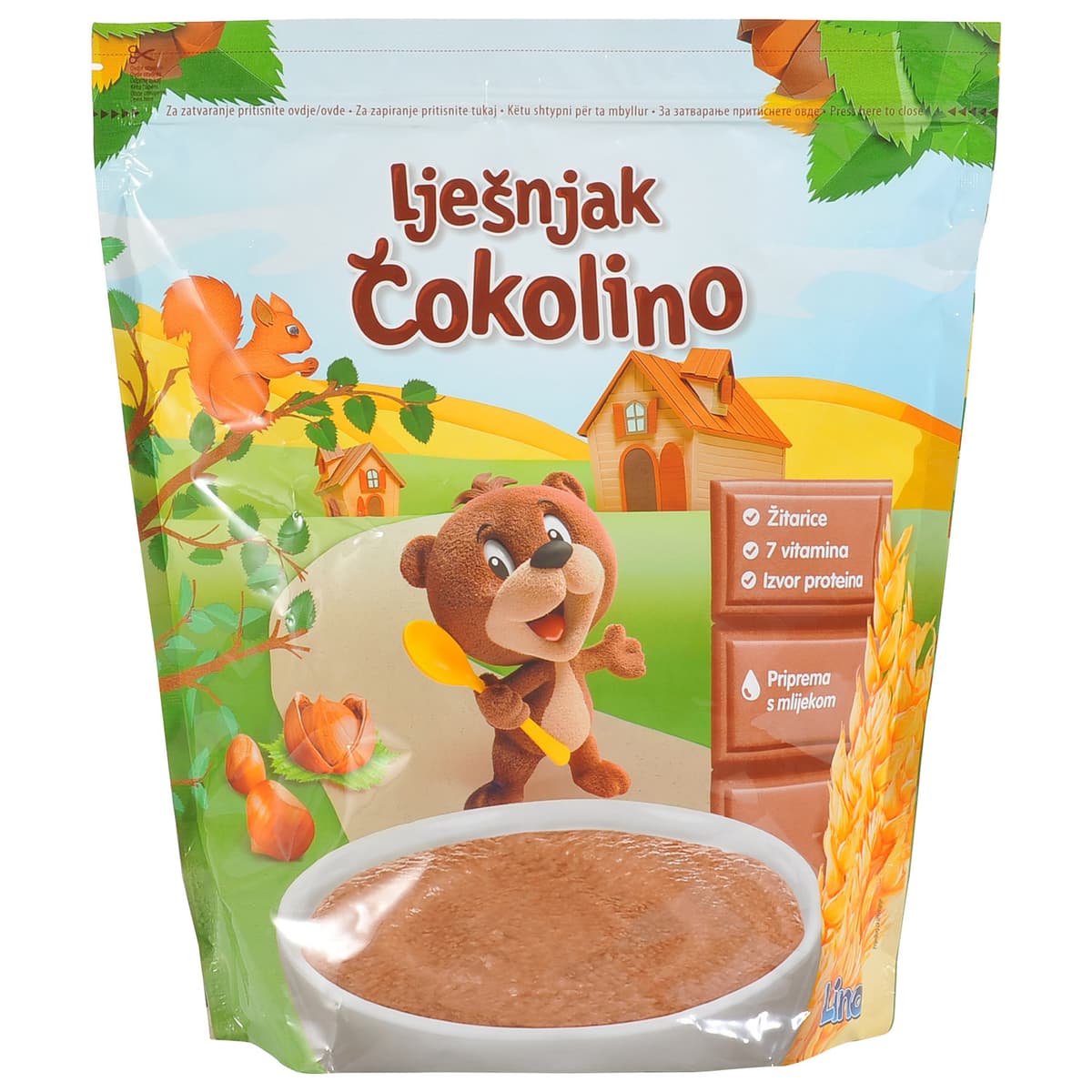 Čokolino žitna kašica za dojenčad 1 kg Akcija u trgovini Mueller