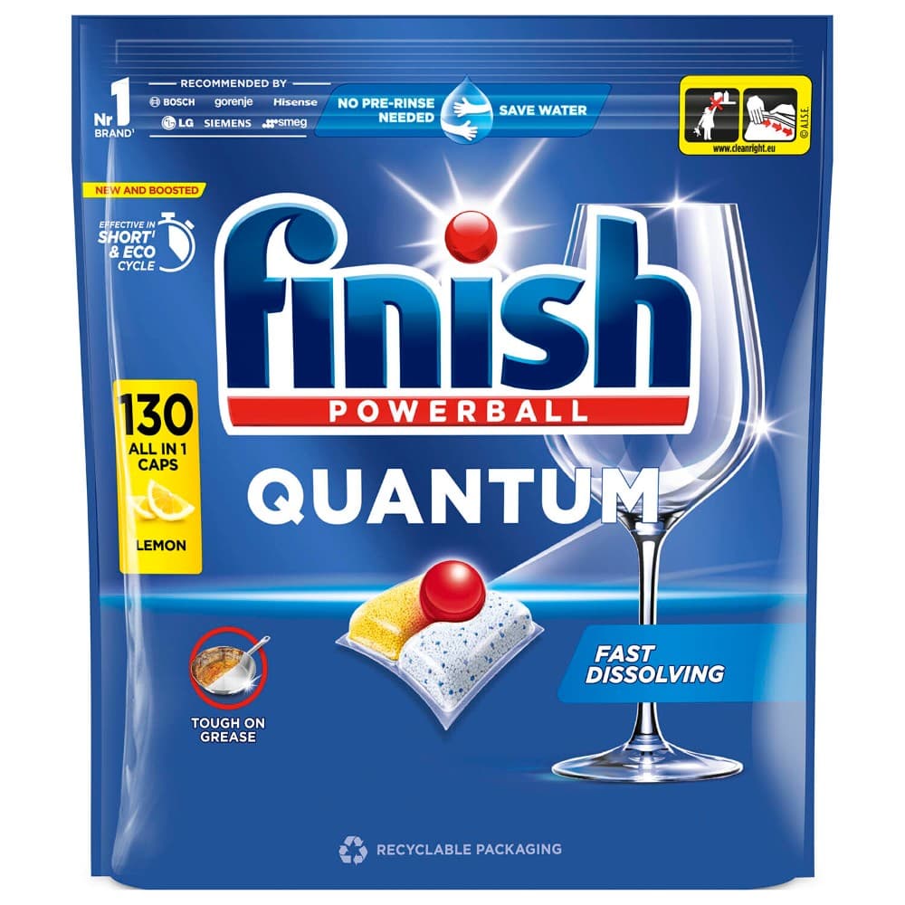Finish Quantum deterdžent za strojno pranje posuđa 130 kom Akcija u trgovini Tommy