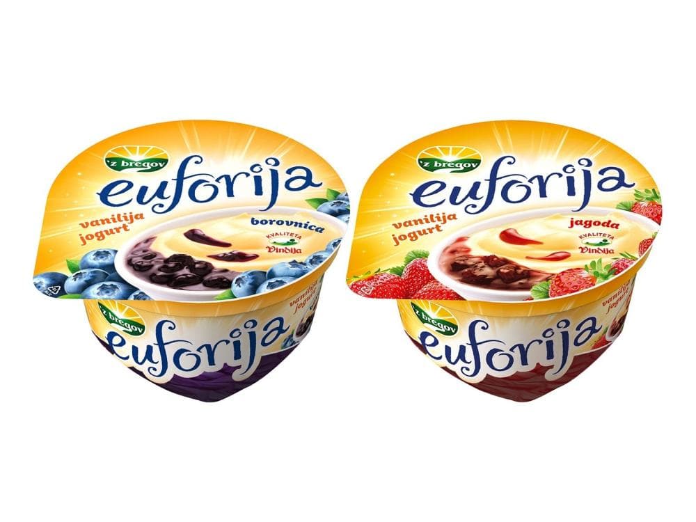 Z bregov jogurt vanilija Euforija 150 g Akcija u trgovini Gavranović