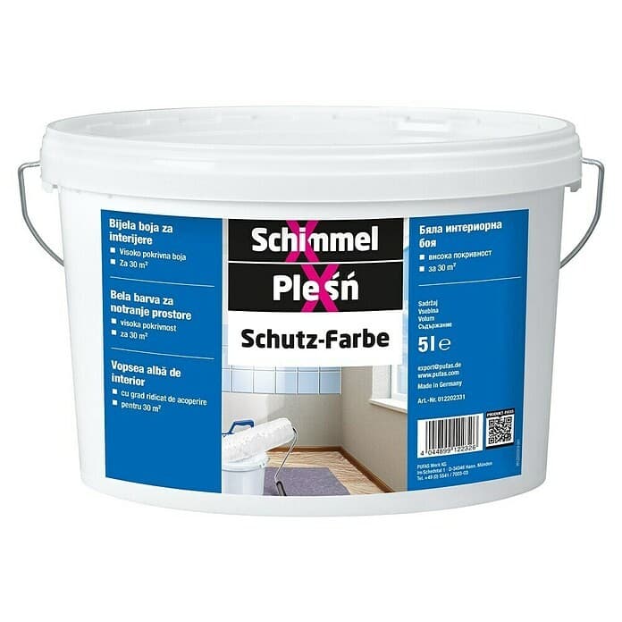 Schimmel Pleśń boja za interijere PlesnX 5 L Akcija u trgovini Bauhaus