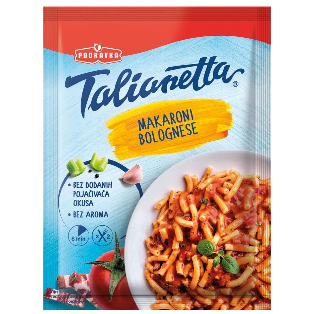 Talianetta tjestenina 145 g ili 160 g Podravka Akcija u trgovini Tommy