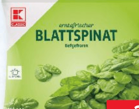 Classic cvjetača ili špinat 450 g Akcija u trgovini Kaufland