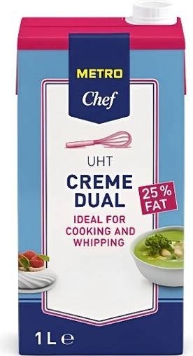 Metro Chef Creme Dual 1L - Akcija u trgovini Metro