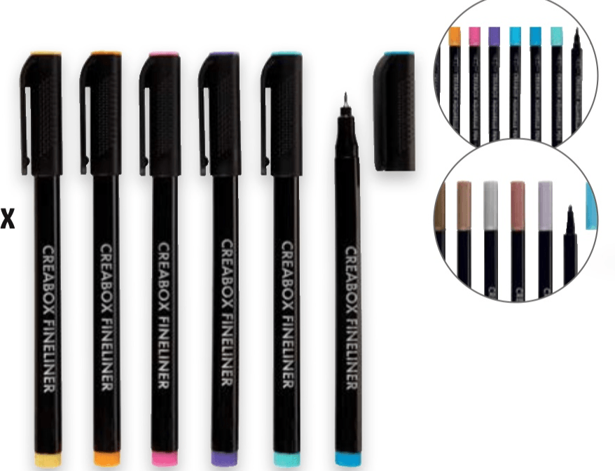 MARABU CREABOX Flomasteri Set od 6 ili 8 komada - Akcija u trgovini Lidl