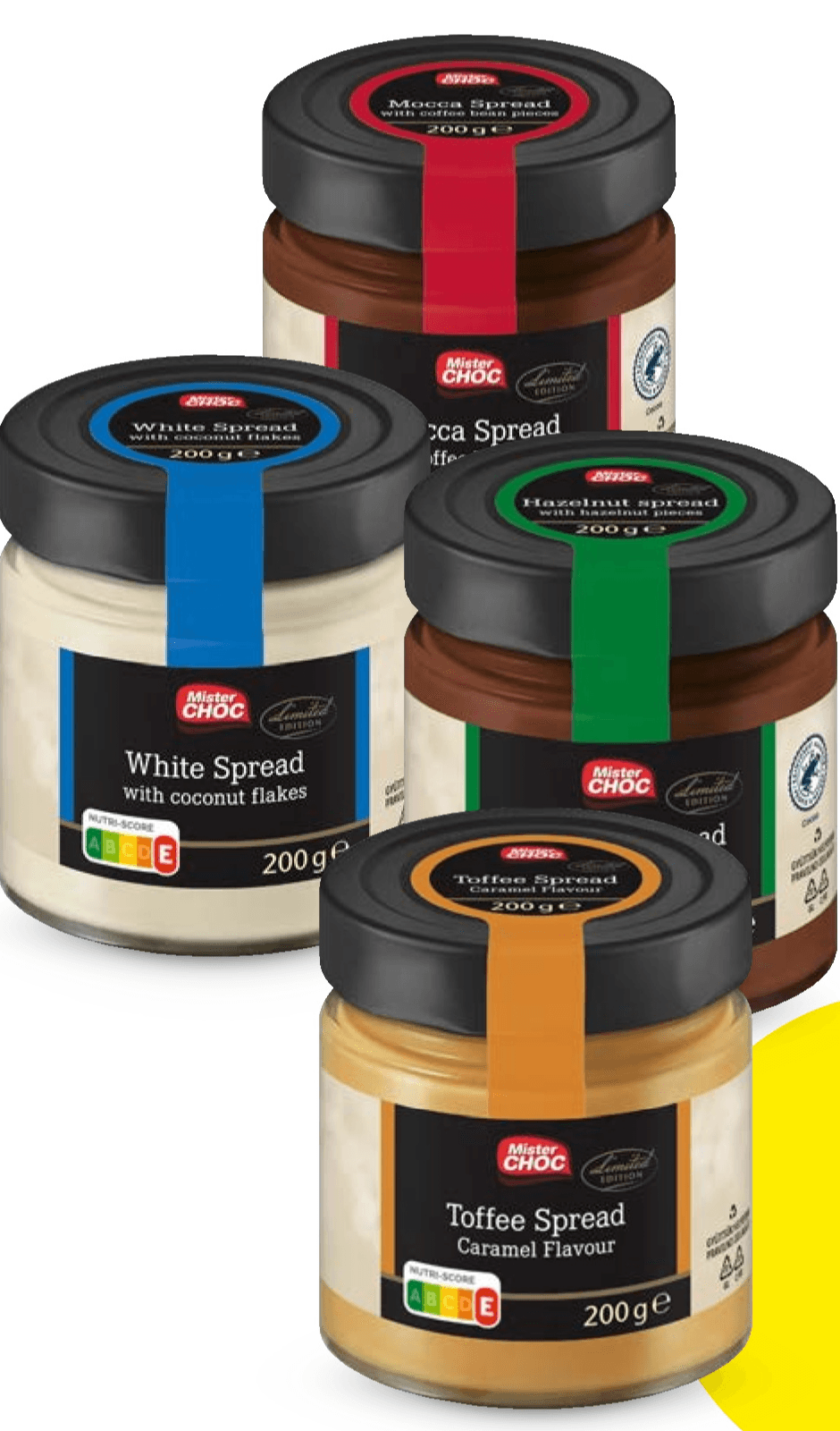 Mister Choc White Spread 200 g - Akcija u trgovini Lidl